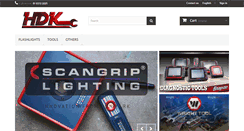 Desktop Screenshot of hdk.com.mx