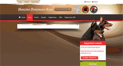 Desktop Screenshot of hdk.hu